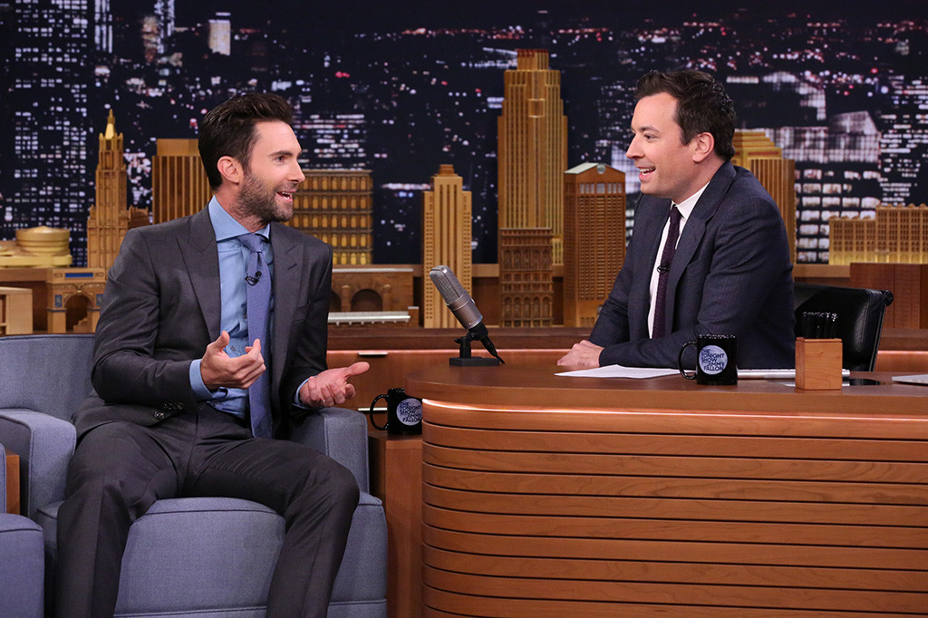 Adam Levine, Jimmy Fallon Adam Levine, Jimmy Fallon